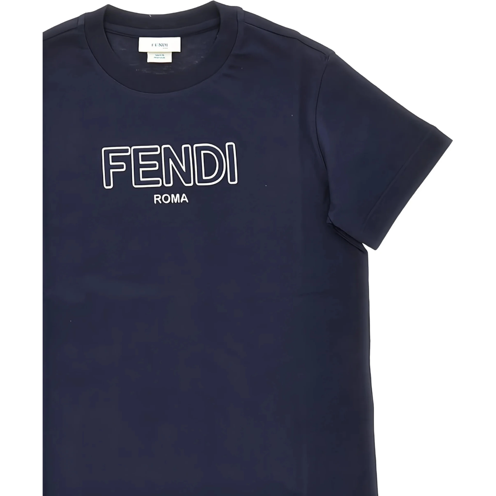 FENDI KIDS T-shirts and Polos Blue