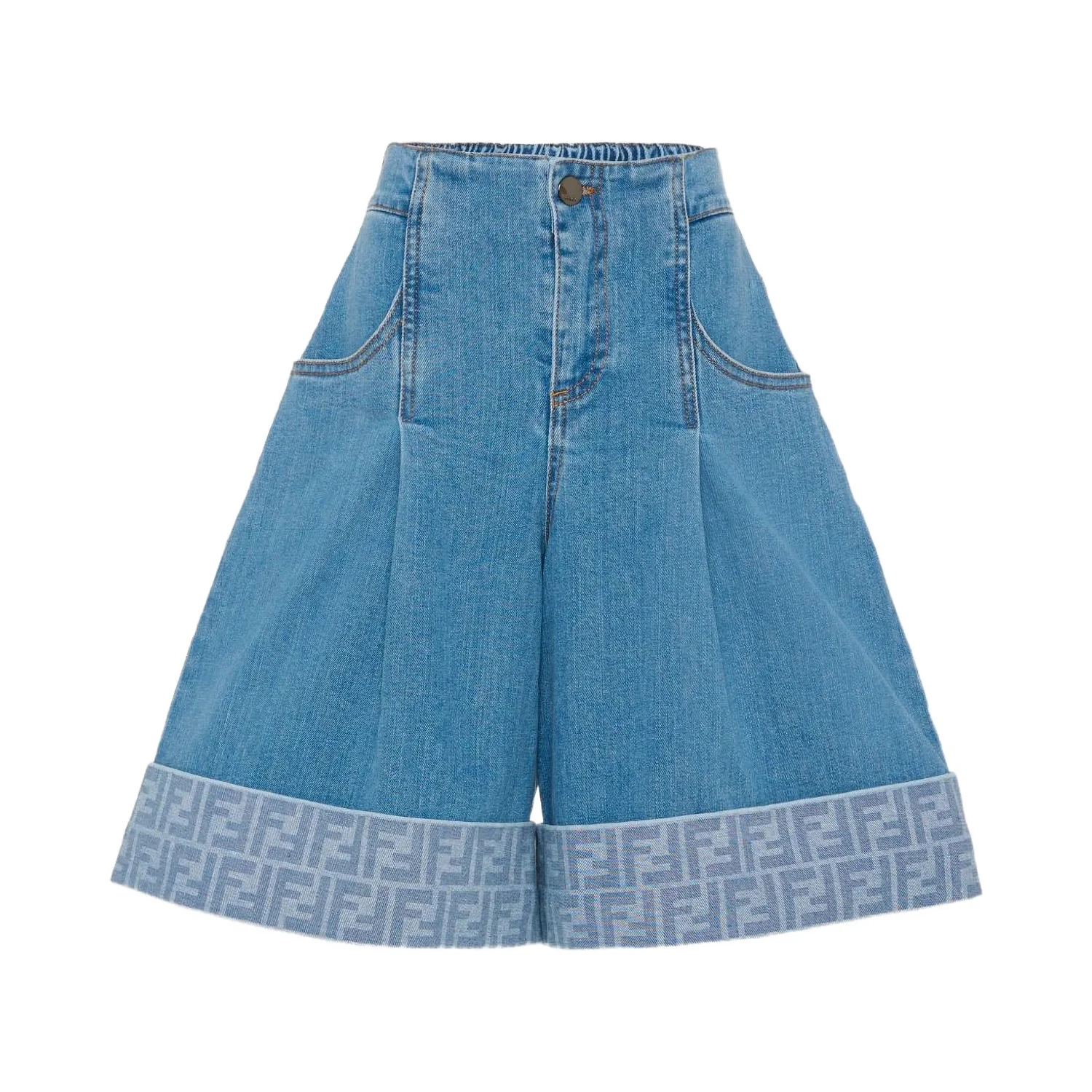 FENDI KIDS Shorts Blue