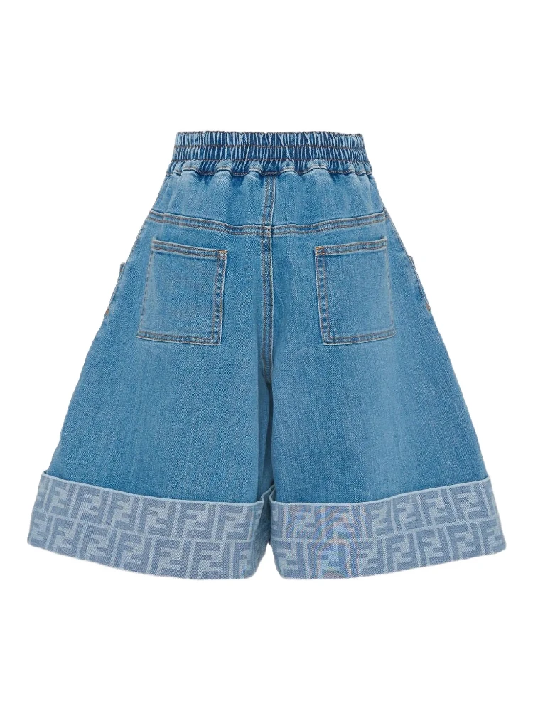 FENDI KIDS Shorts Blue alternative