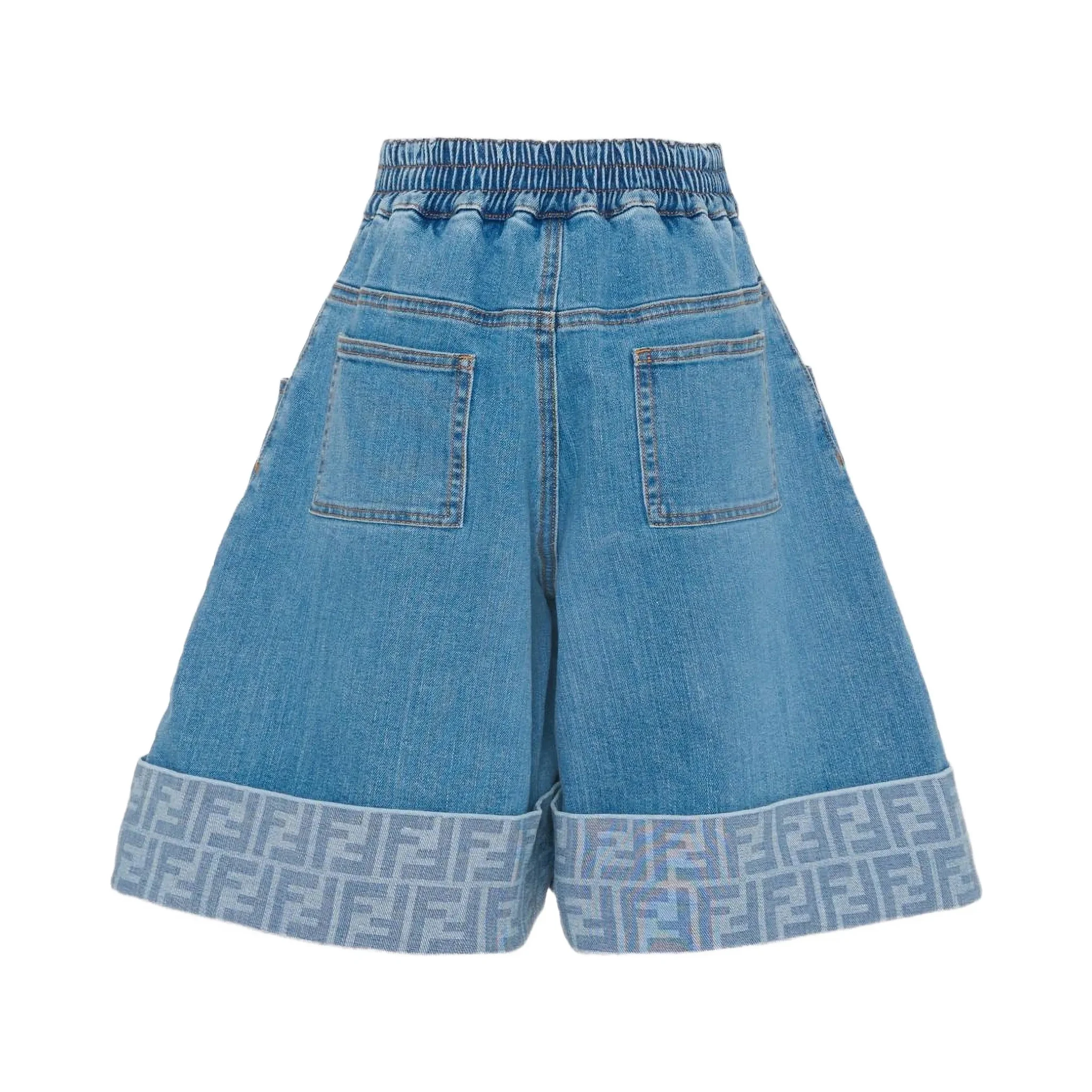 FENDI KIDS Shorts Blue
