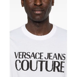 VERSACE JEANS COUTURE T-shirts and Polos White