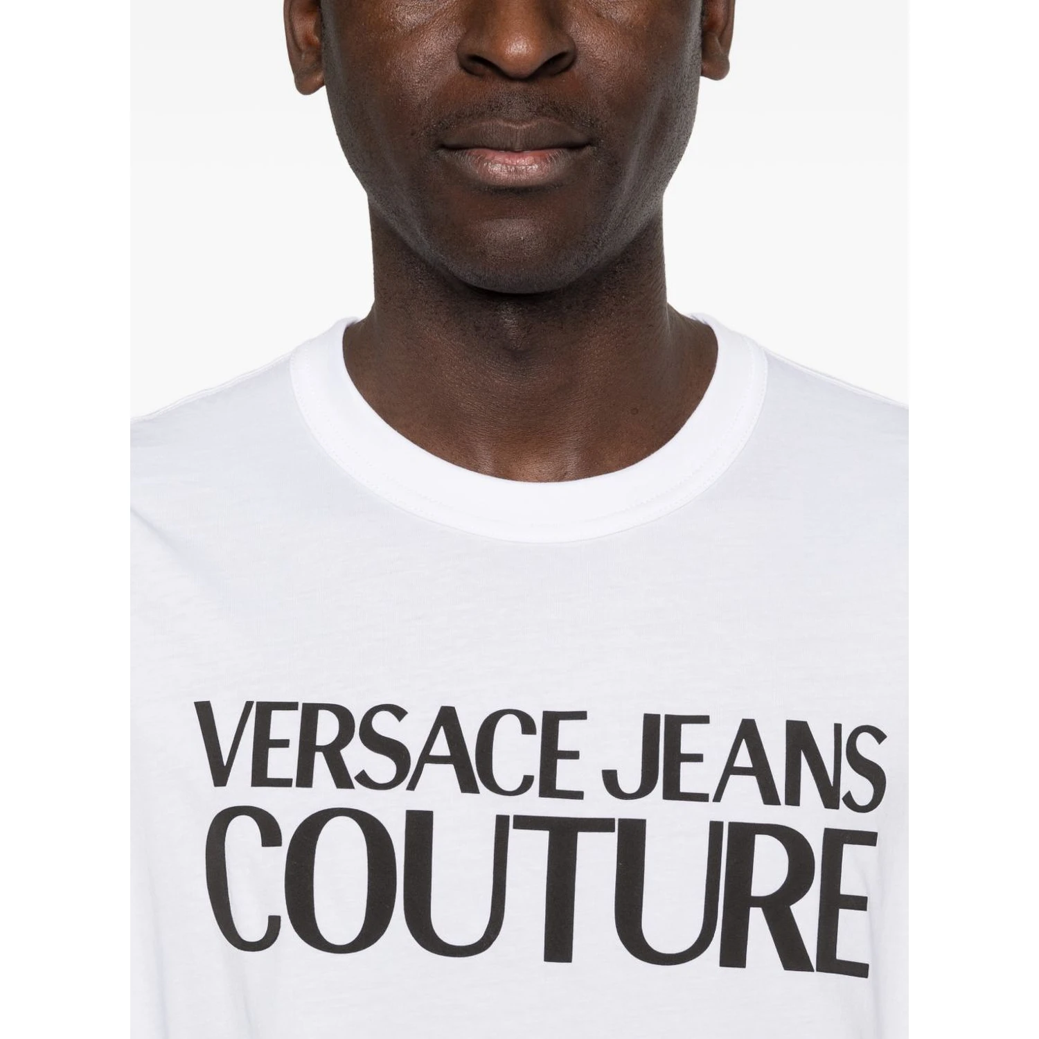 VERSACE JEANS COUTURE T-shirts and Polos White