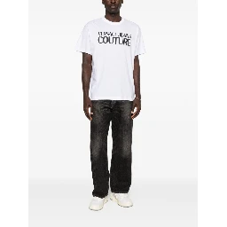 VERSACE JEANS COUTURE T-shirts and Polos White
