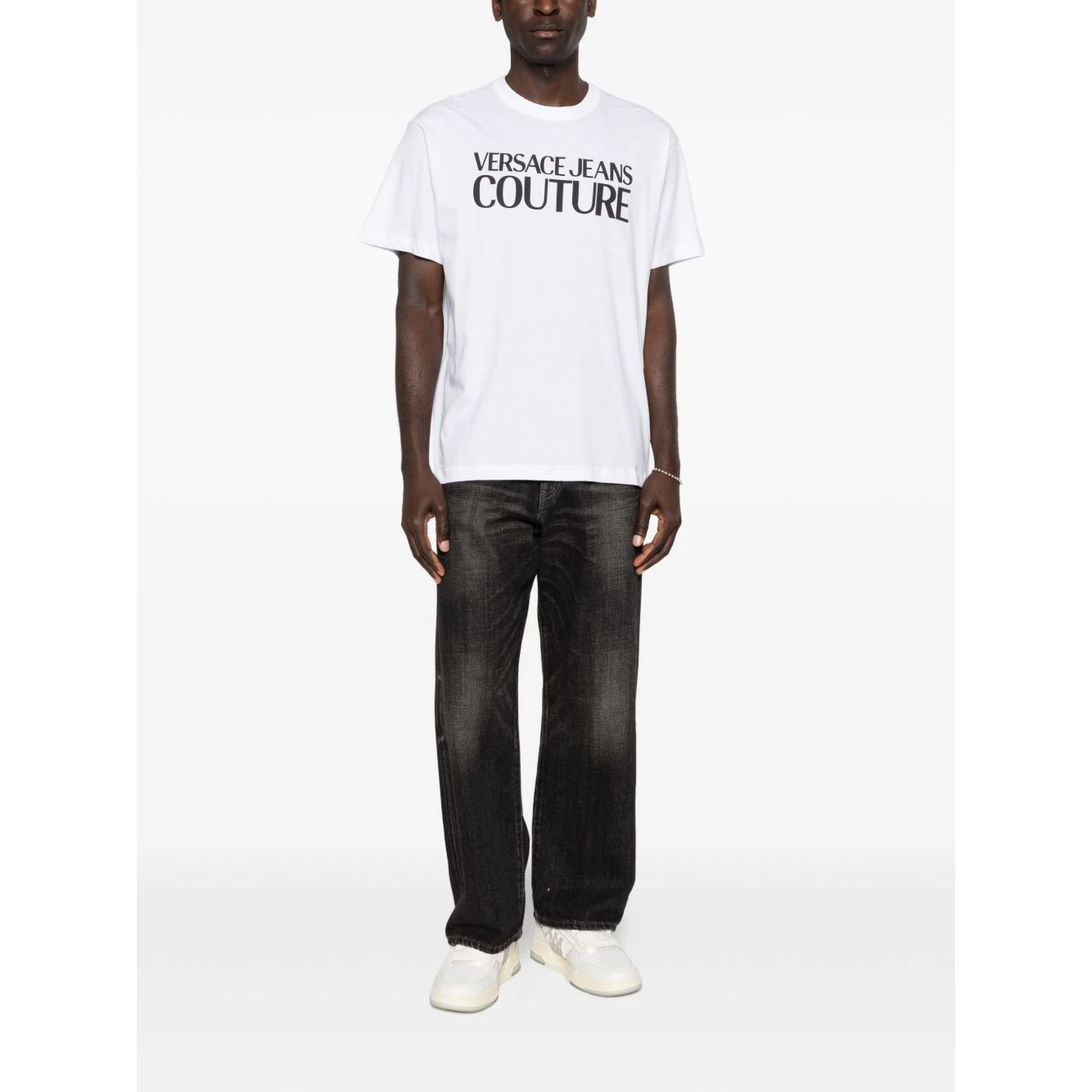 VERSACE JEANS COUTURE T-shirts and Polos White