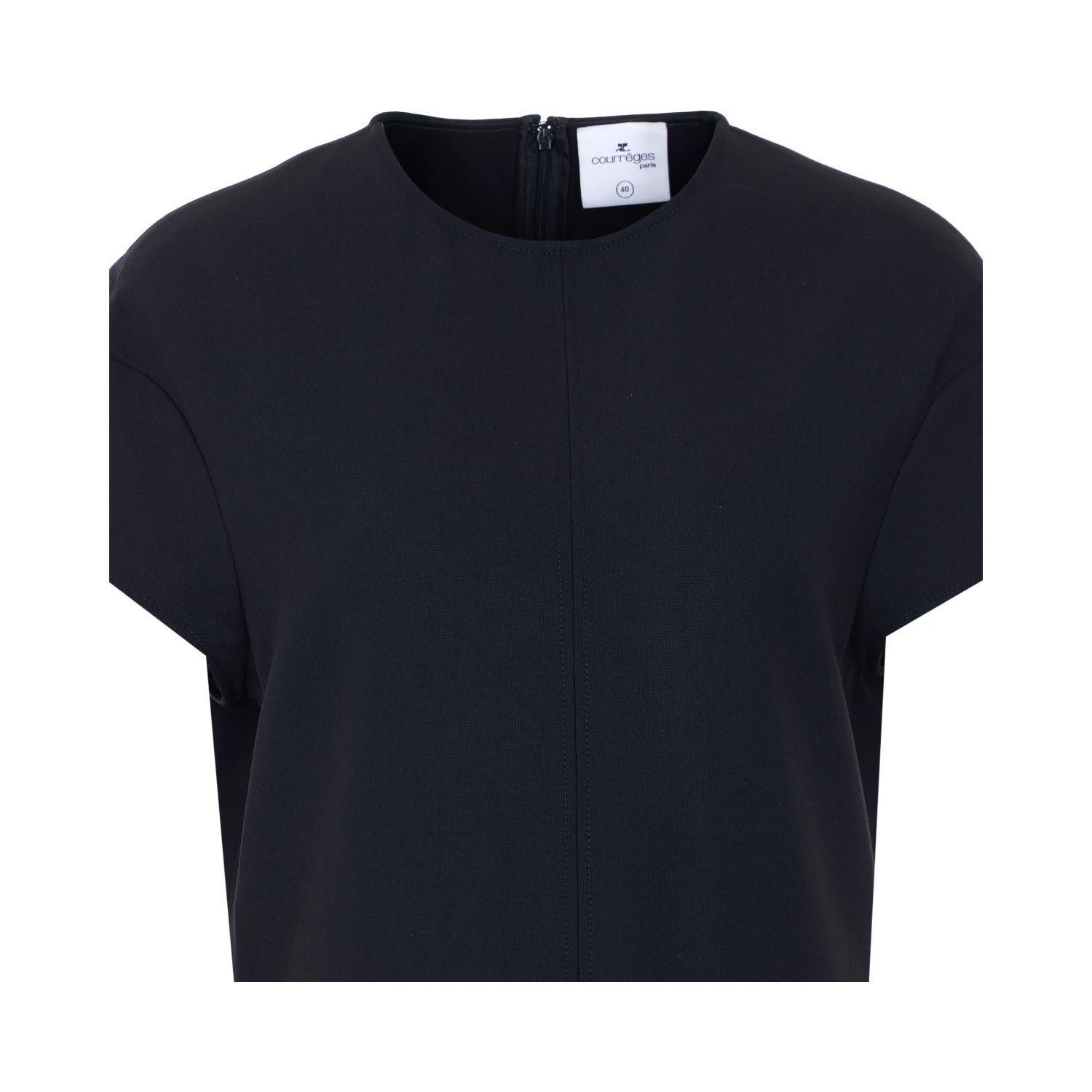 Courreges T-shirts and Polos Black