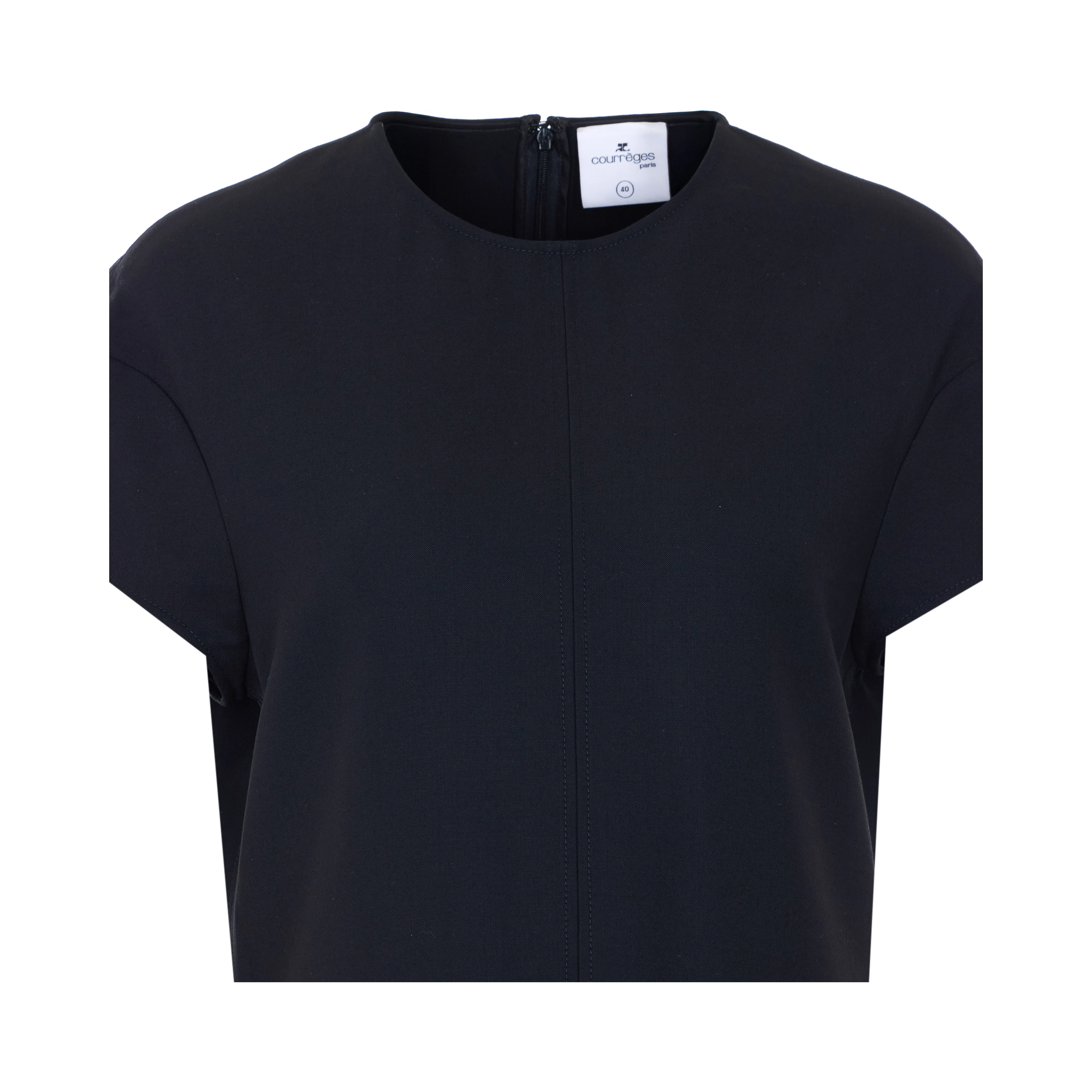 Courreges T-shirts and Polos Black