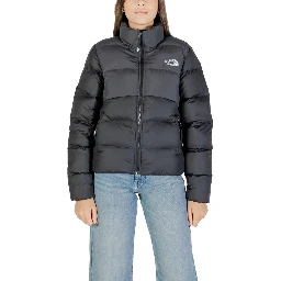 Black Polyester Coat