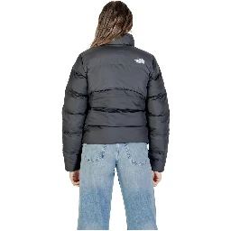 Black Polyester Coat