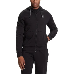 Black Cotton Sweatsuit