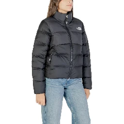 Black Polyester Coat