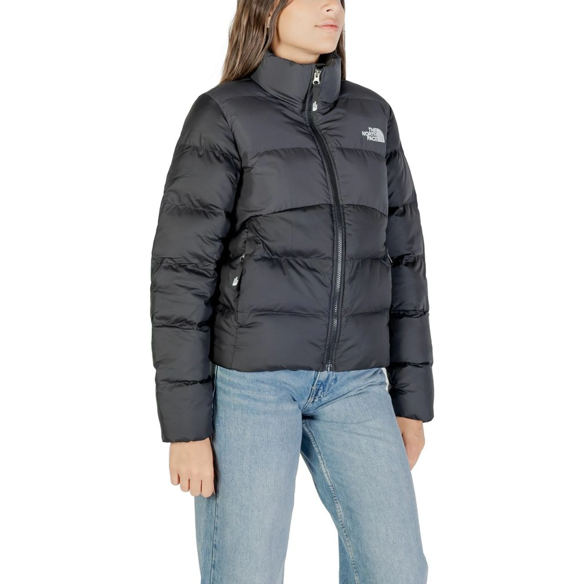 Black Polyester Coat