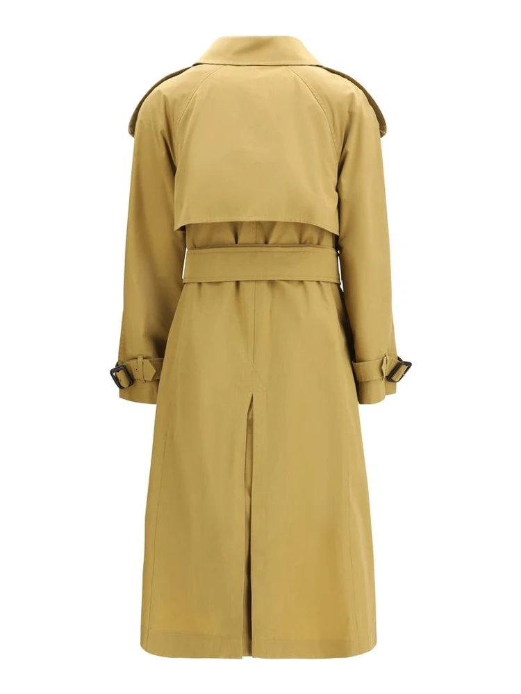 Beige Polyester Trench Coat alternative