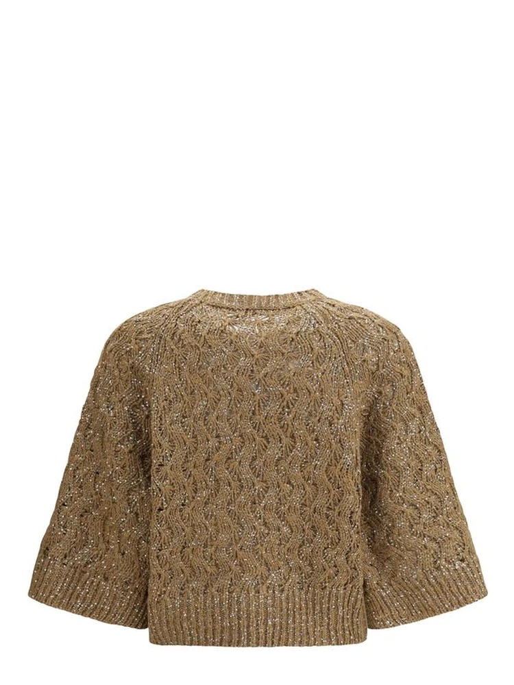 Beige Silk Sweatshirt alternative