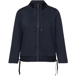 Blue Polyester Sweatshirt