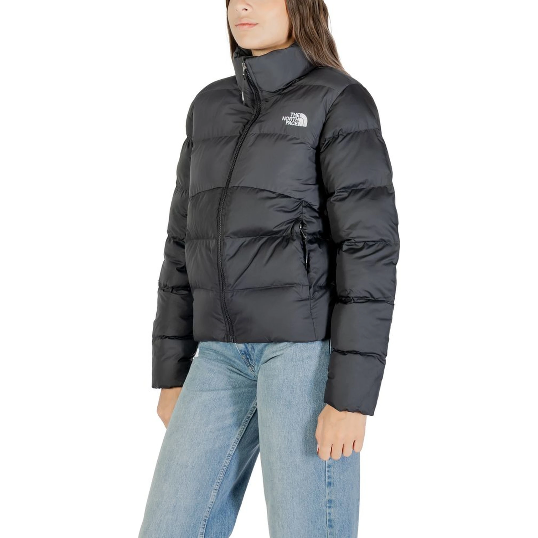 Black Polyester Coat