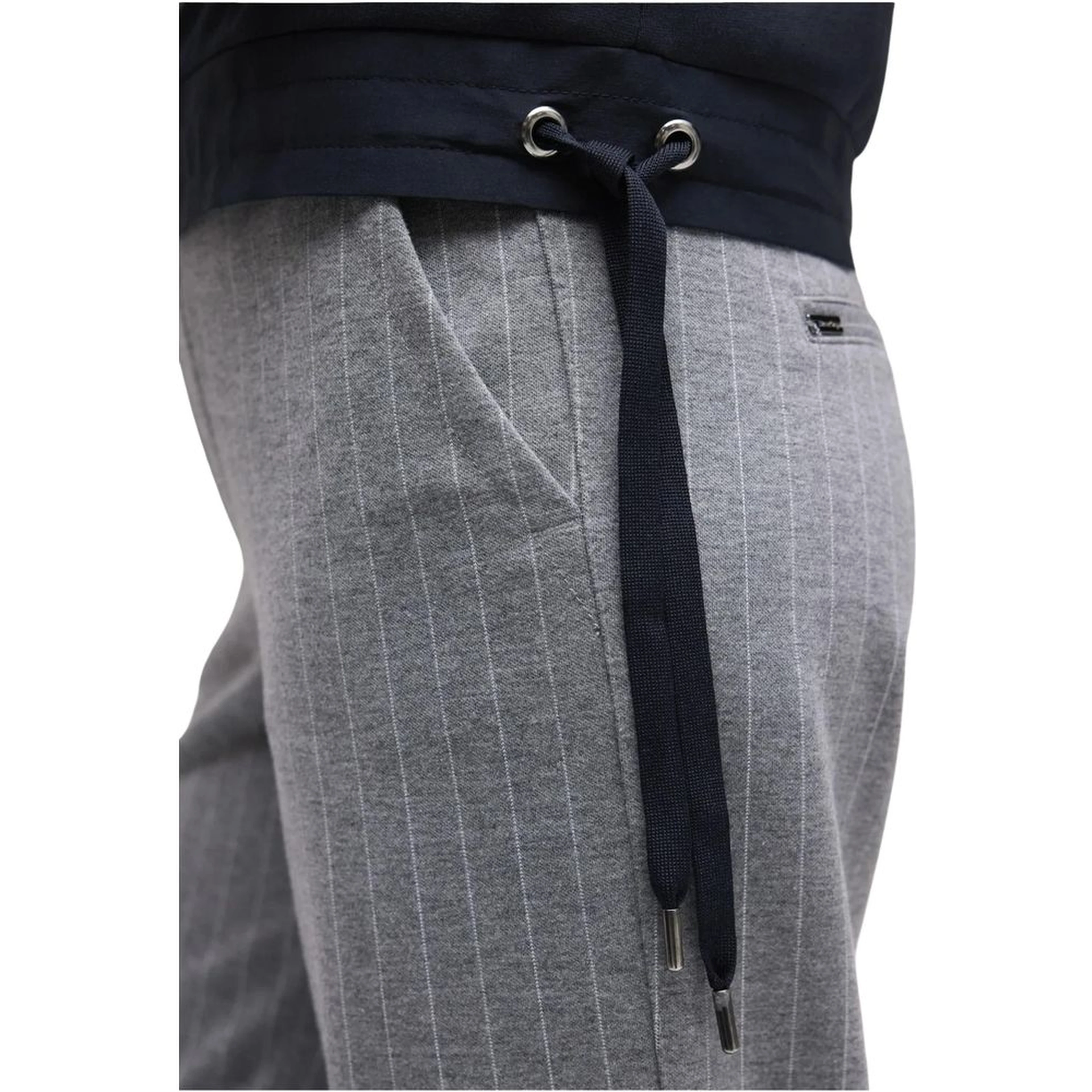 Blue Polyester Sweatshirt