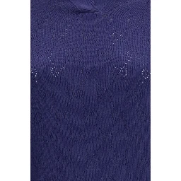 Blue Silk Top
