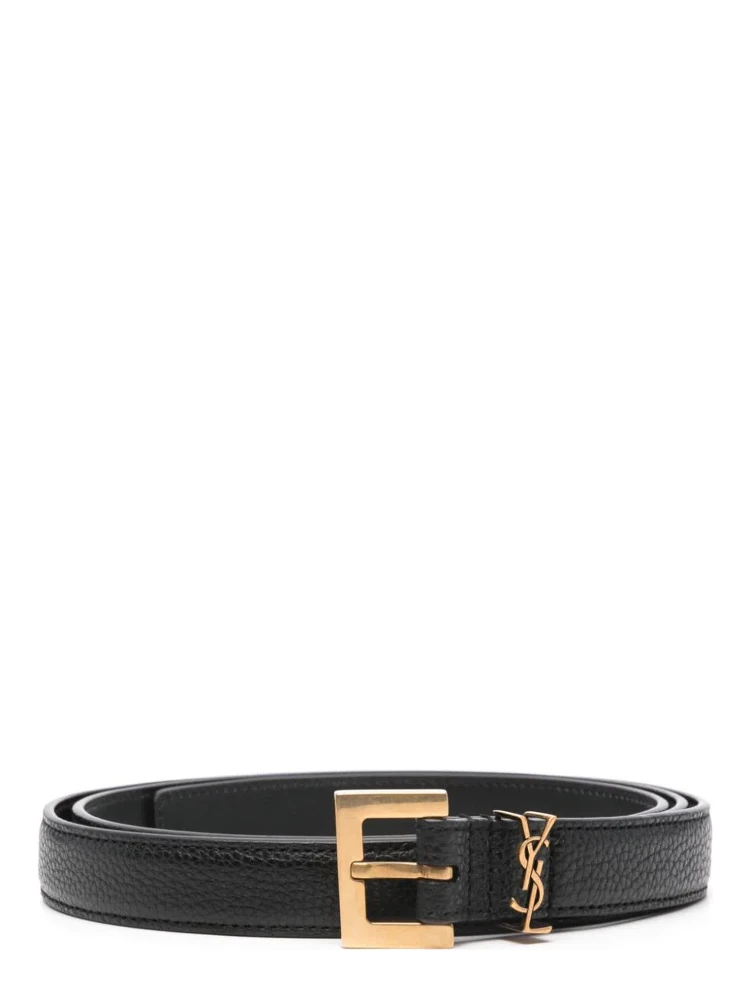 Saint Laurent  Belts Black