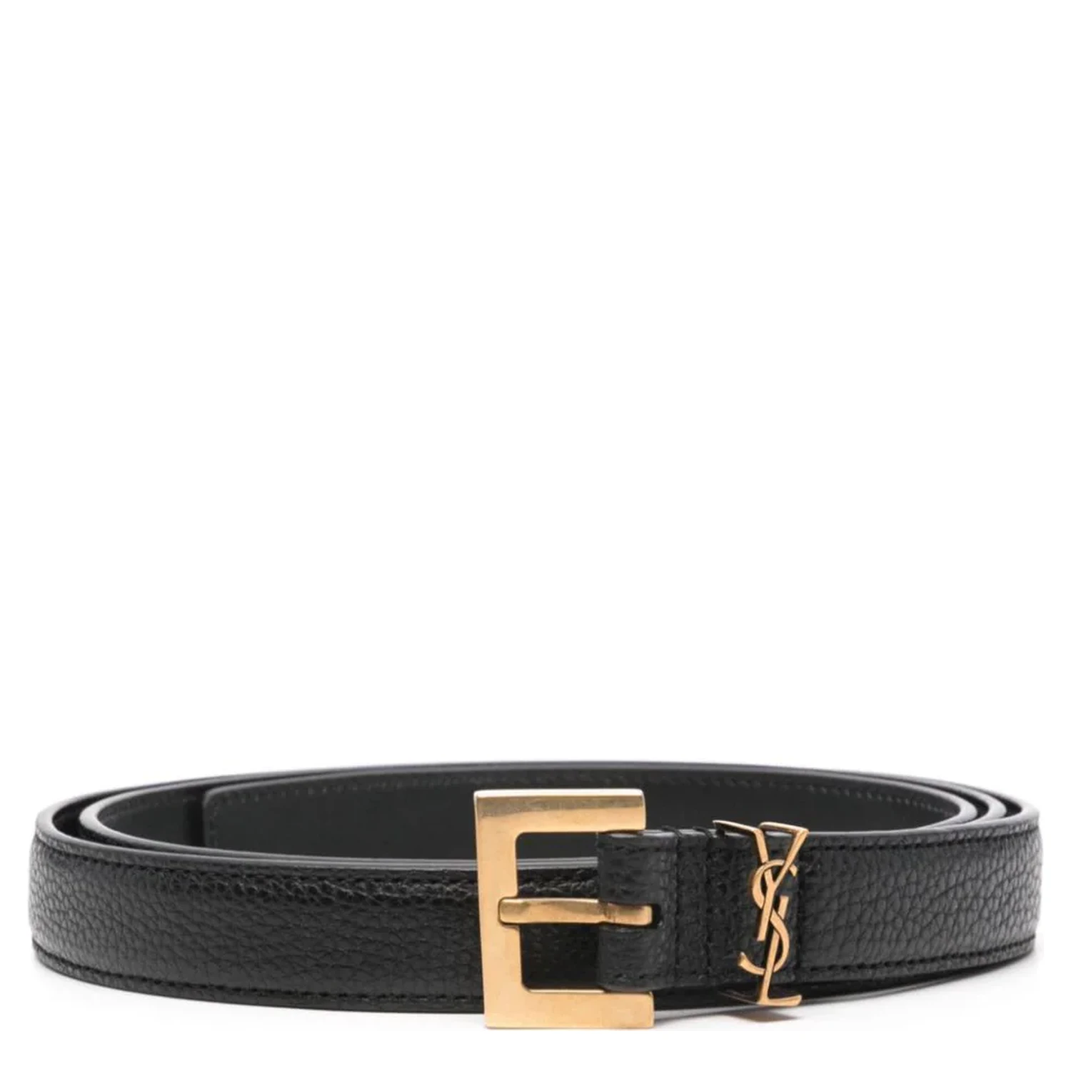 Saint Laurent Belts Black