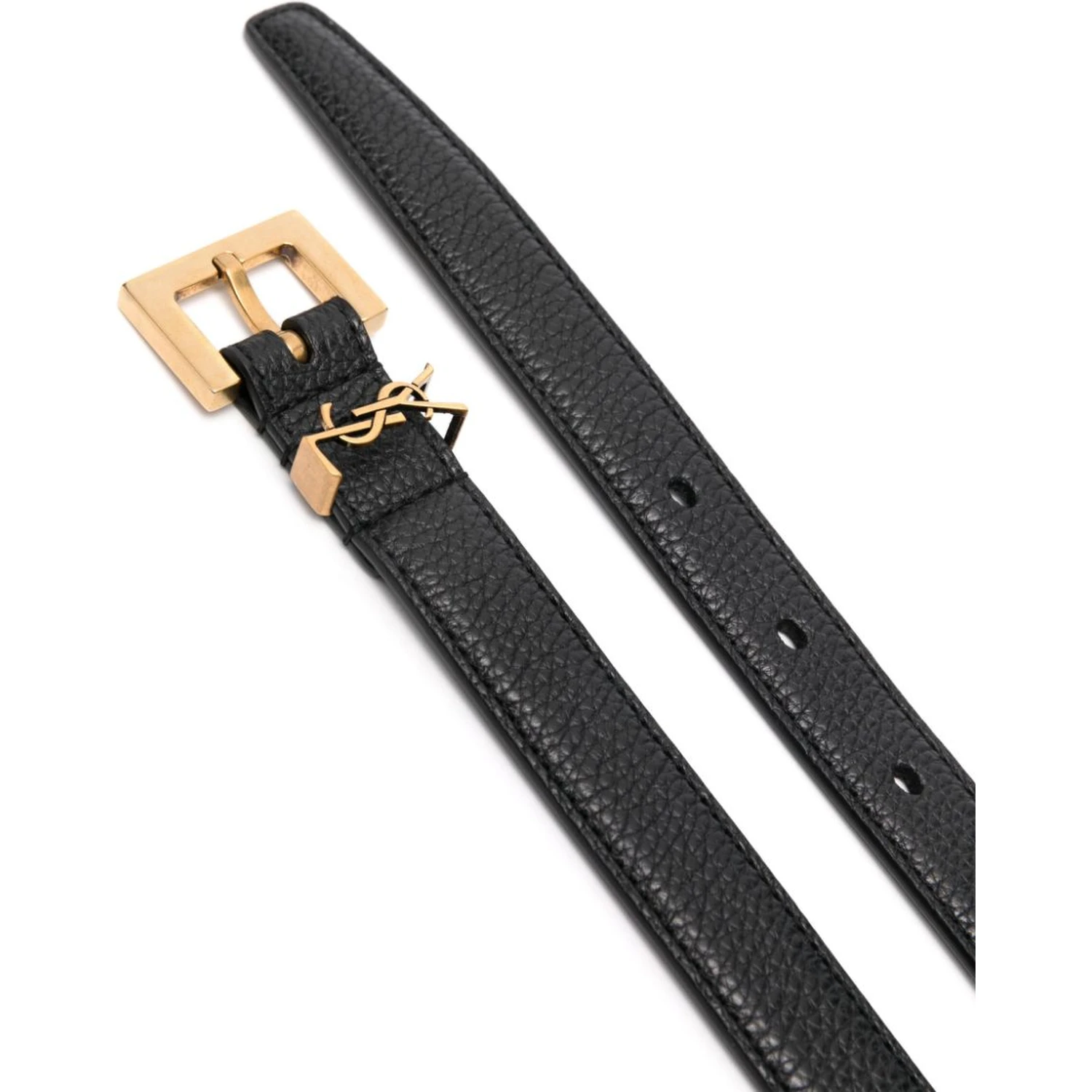Saint Laurent Belts Black