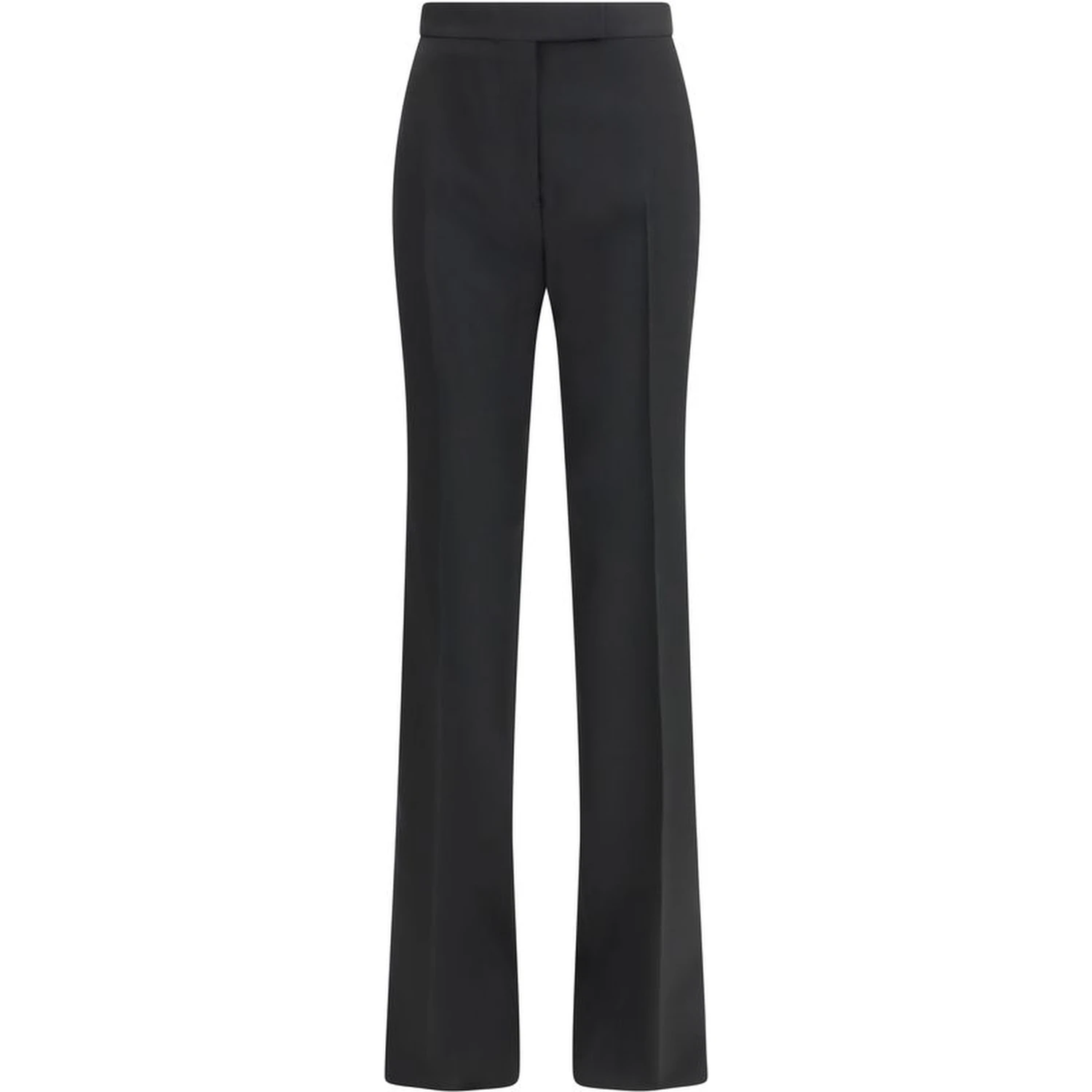 Black Fleece Wool Dress Pants