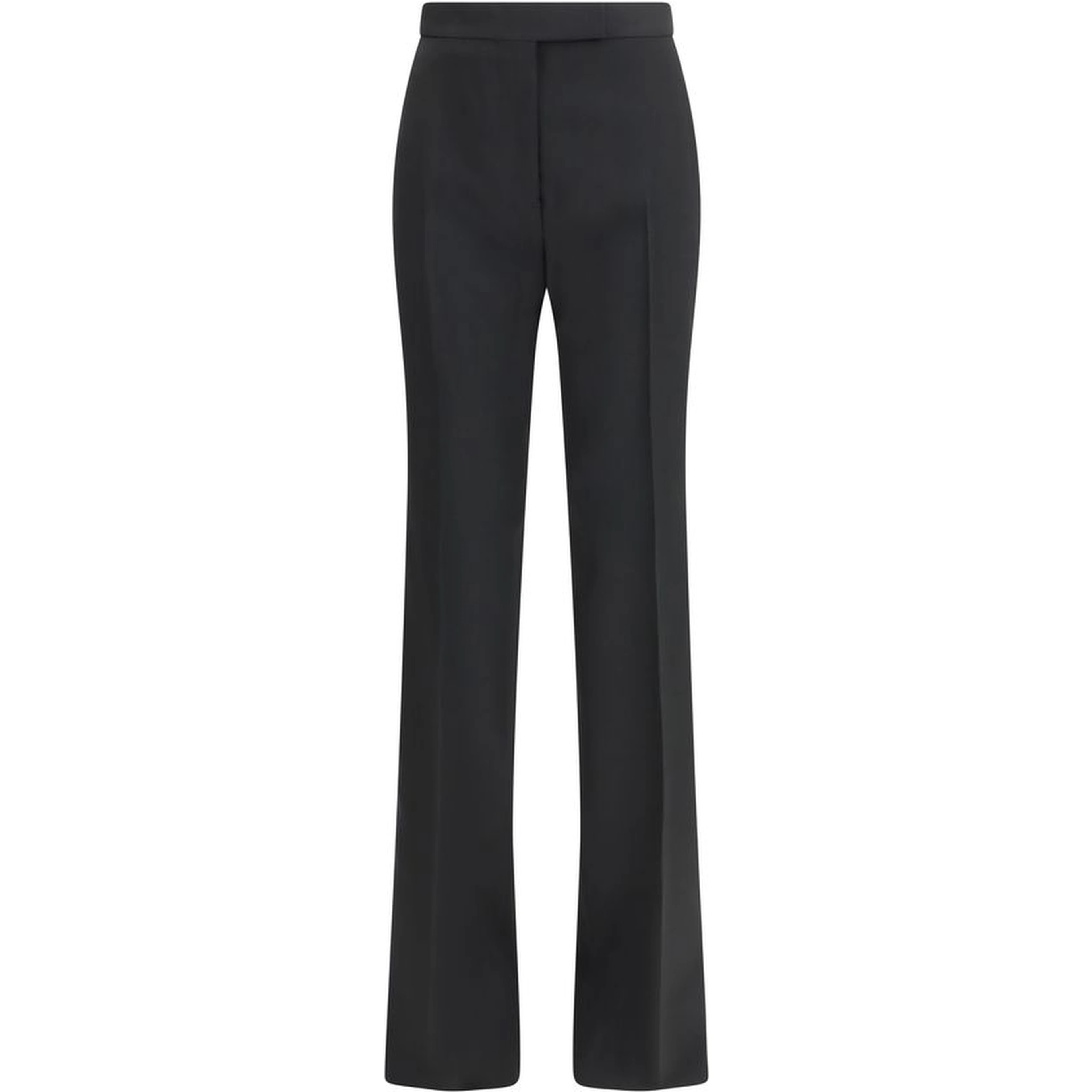 Black Fleece Wool Dress Pants