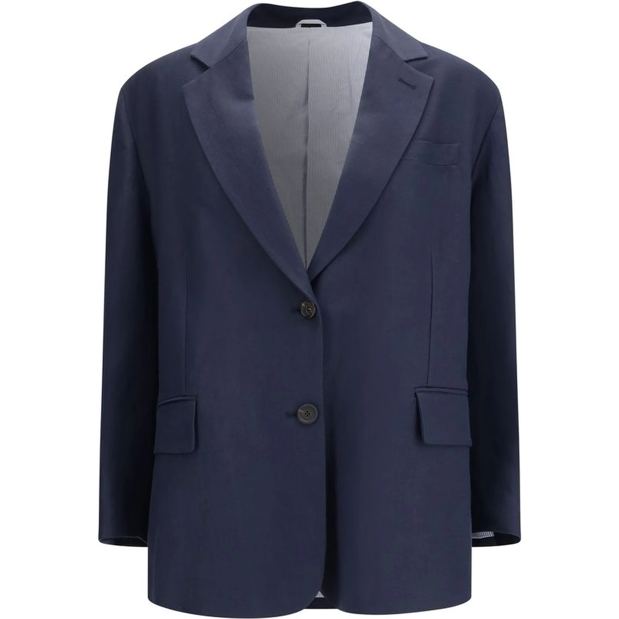 Blue Viscose Coat
