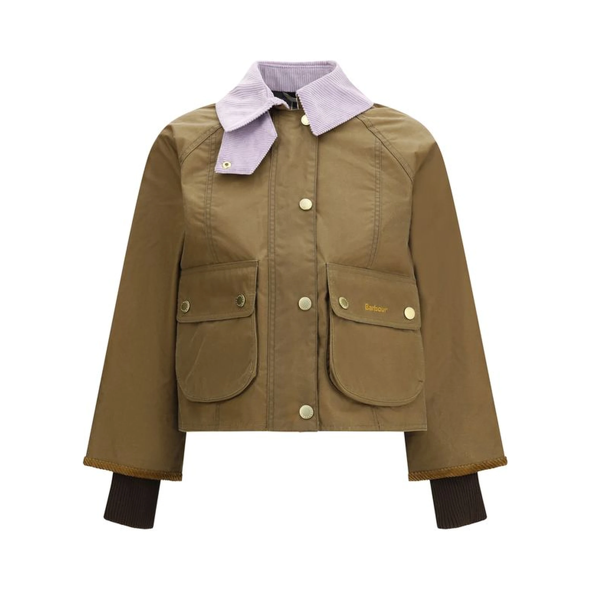 Beige Cotton Shell Jacket