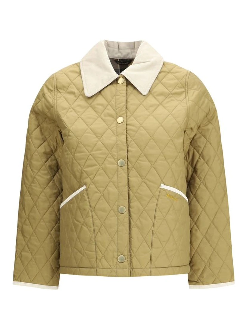 Beige Polyamide Jackets And Coat