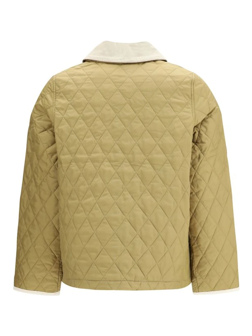 Beige Polyamide Jackets And Coat