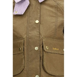 Beige Cotton Shell Jacket