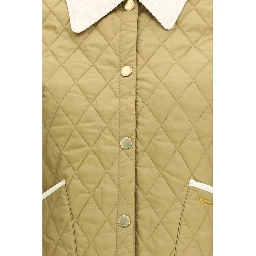 Beige Polyamide Jackets And Coat
