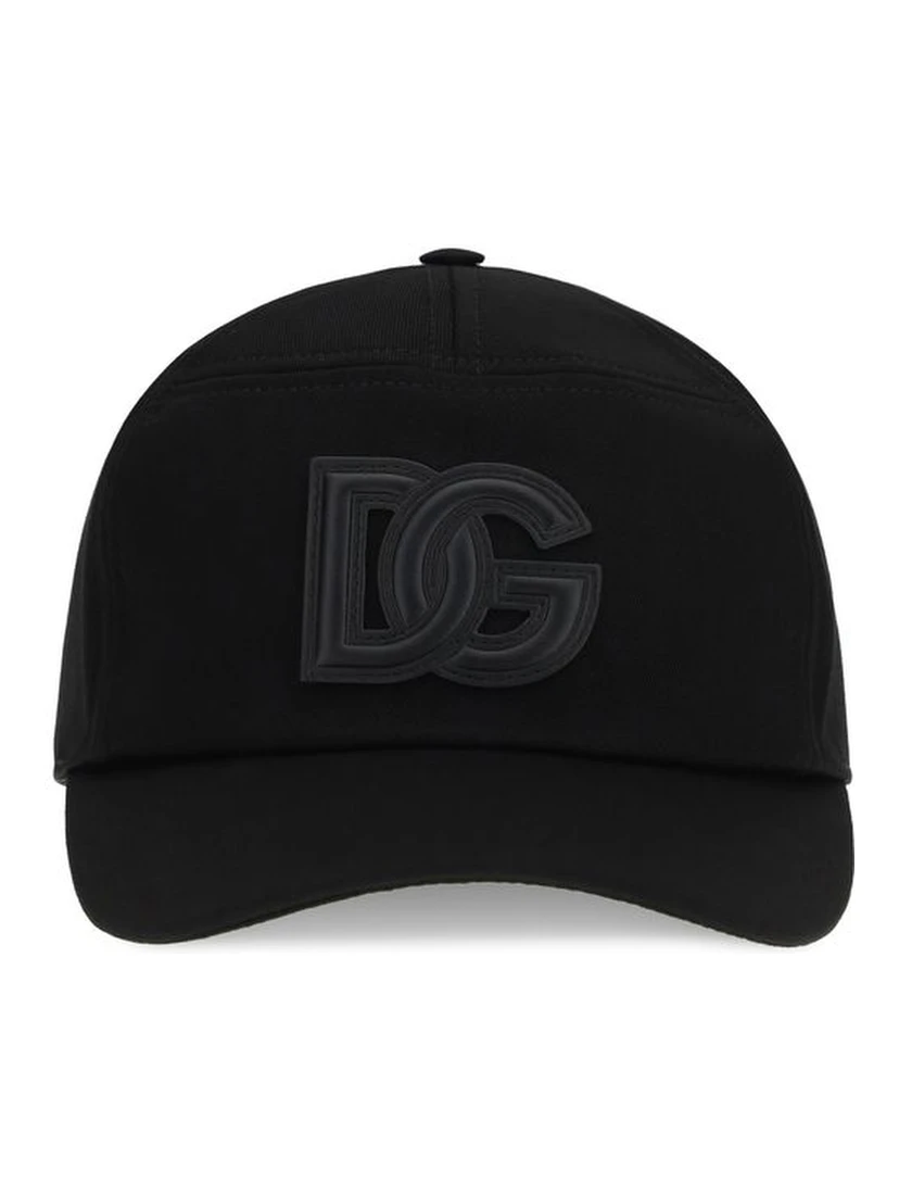 Black Cotton Cap (Baseball Hat)