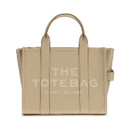 Beige Calf Leather Bos Taurus Handbag