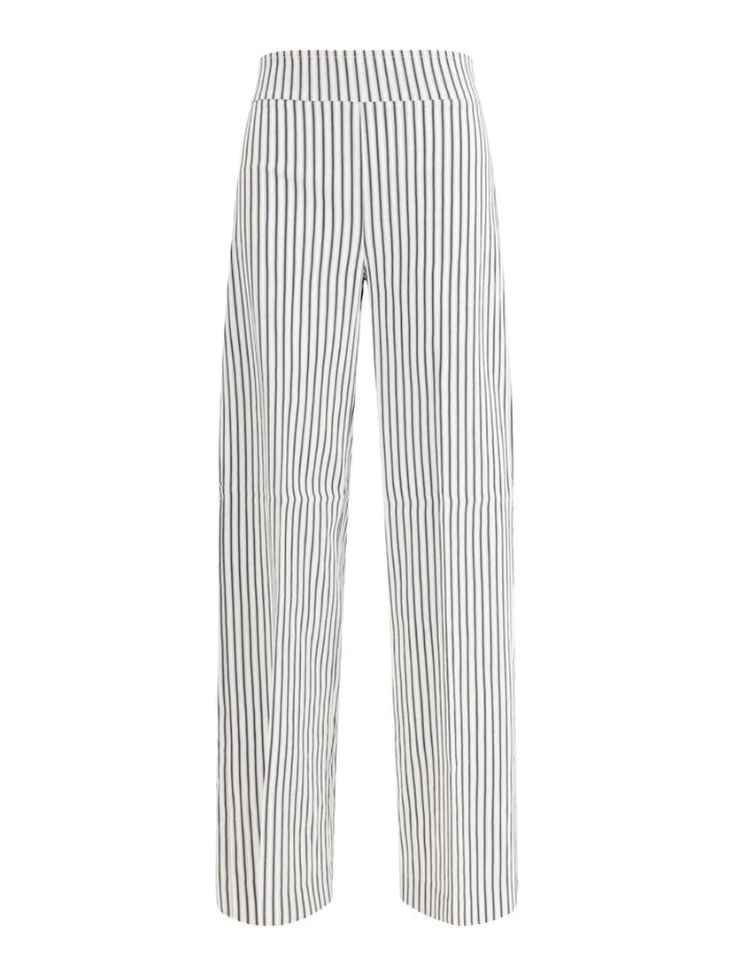 Multicolor Viscose Casual Pants