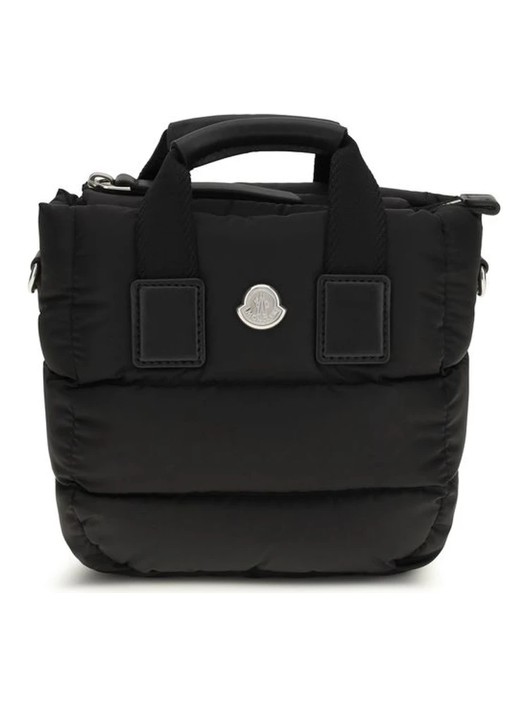 Black Goose Down Shoulder Bag