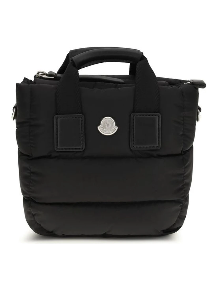 Black Goose Down Shoulder Bag