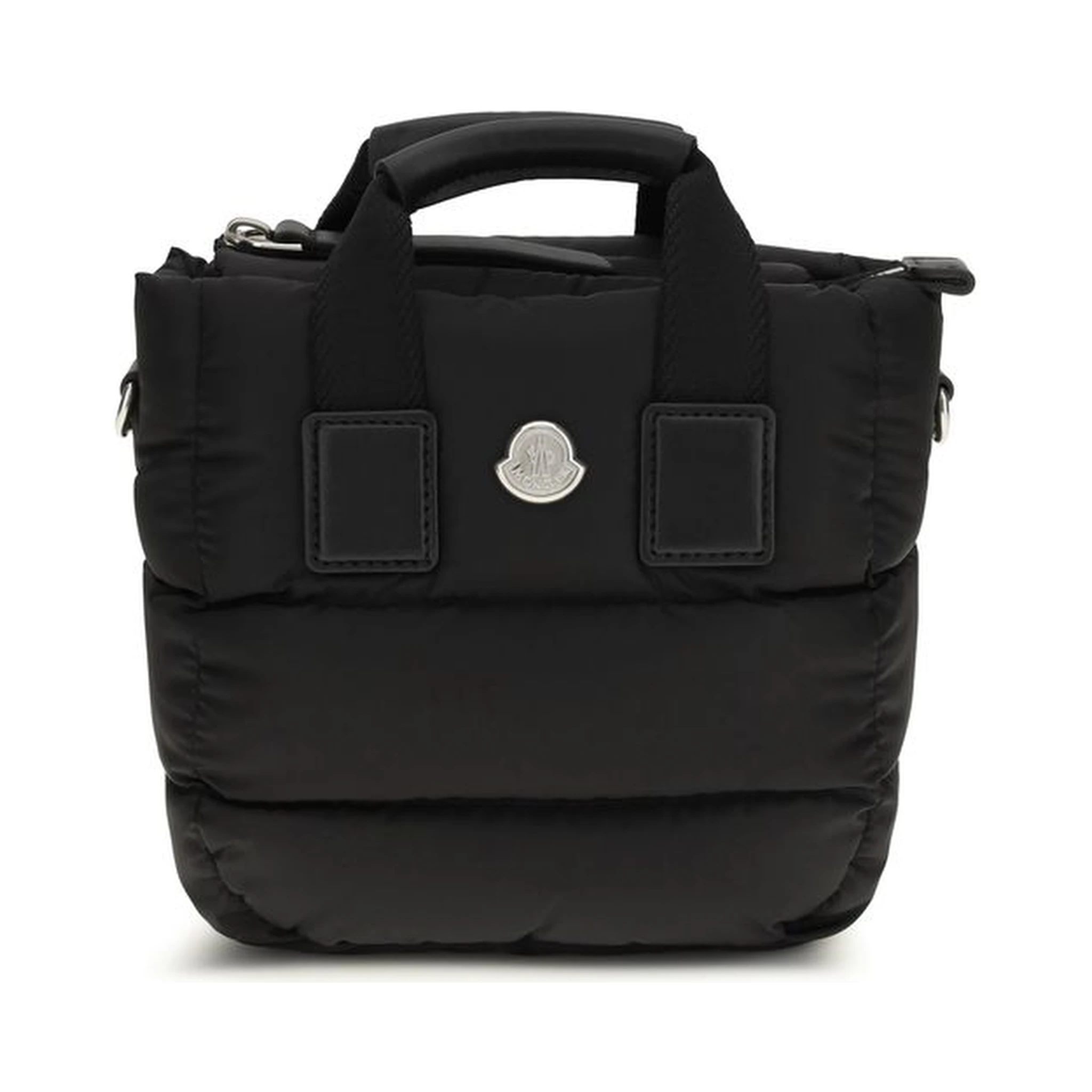Black Goose Down Shoulder Bag