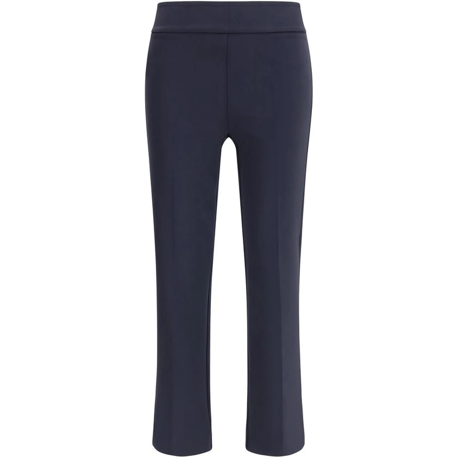 Blue Polyamide Casual Pants