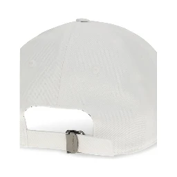 White Cotton Cap (Baseball Hat)
