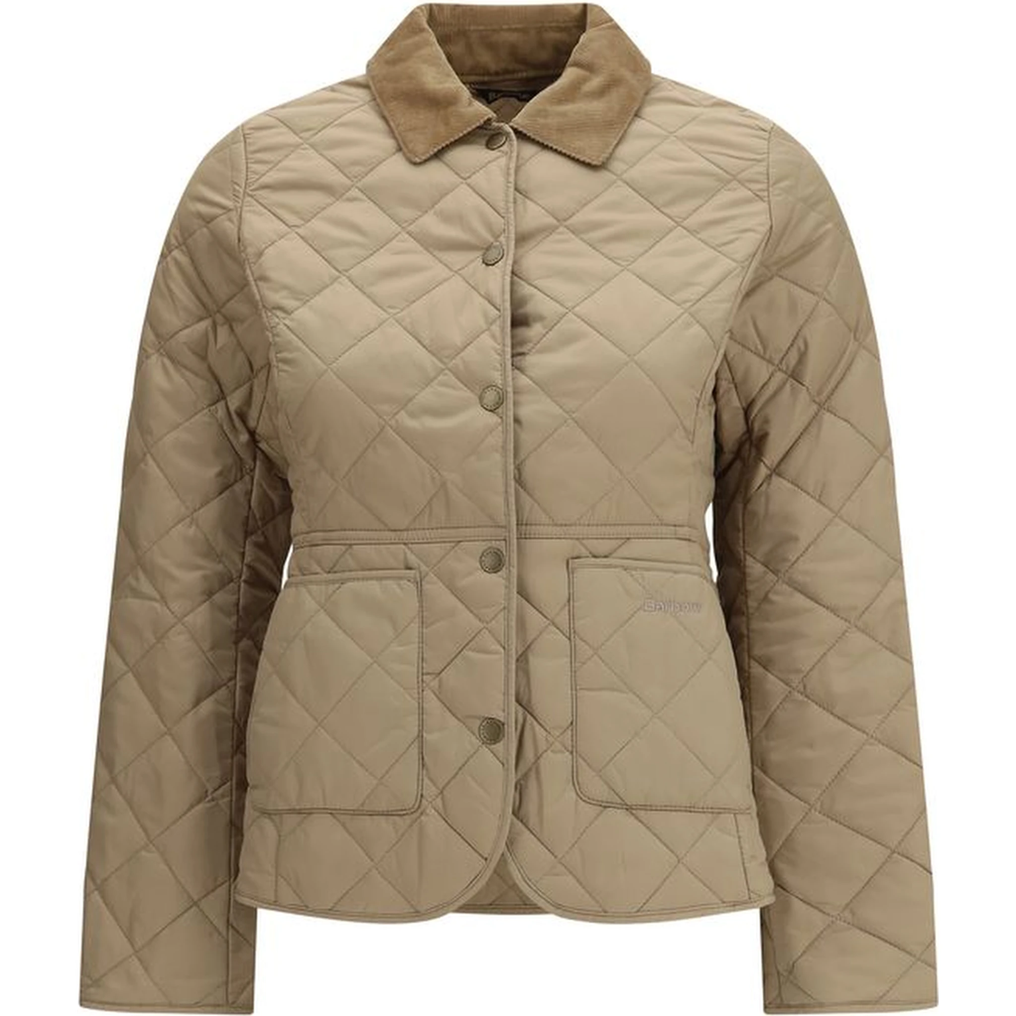 Beige Polyester Coat