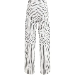 Multicolor Viscose Casual Pants