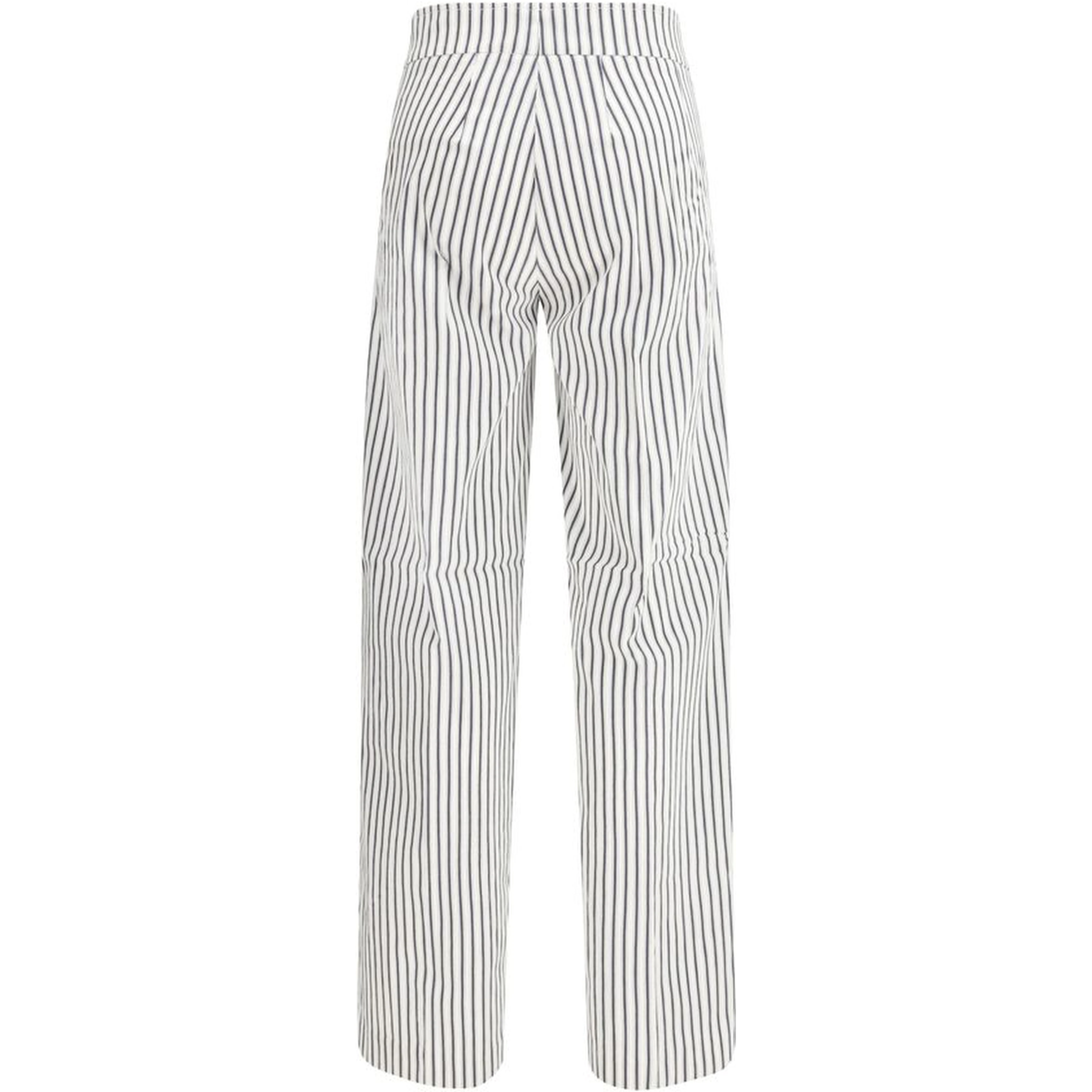Multicolor Viscose Casual Pants