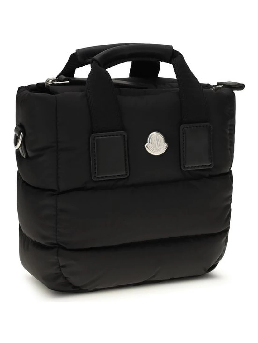 Black Goose Down Shoulder Bag
