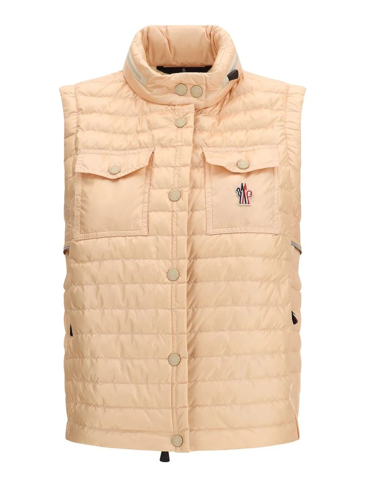 Multicolor Polyamide Sleveless Jacket