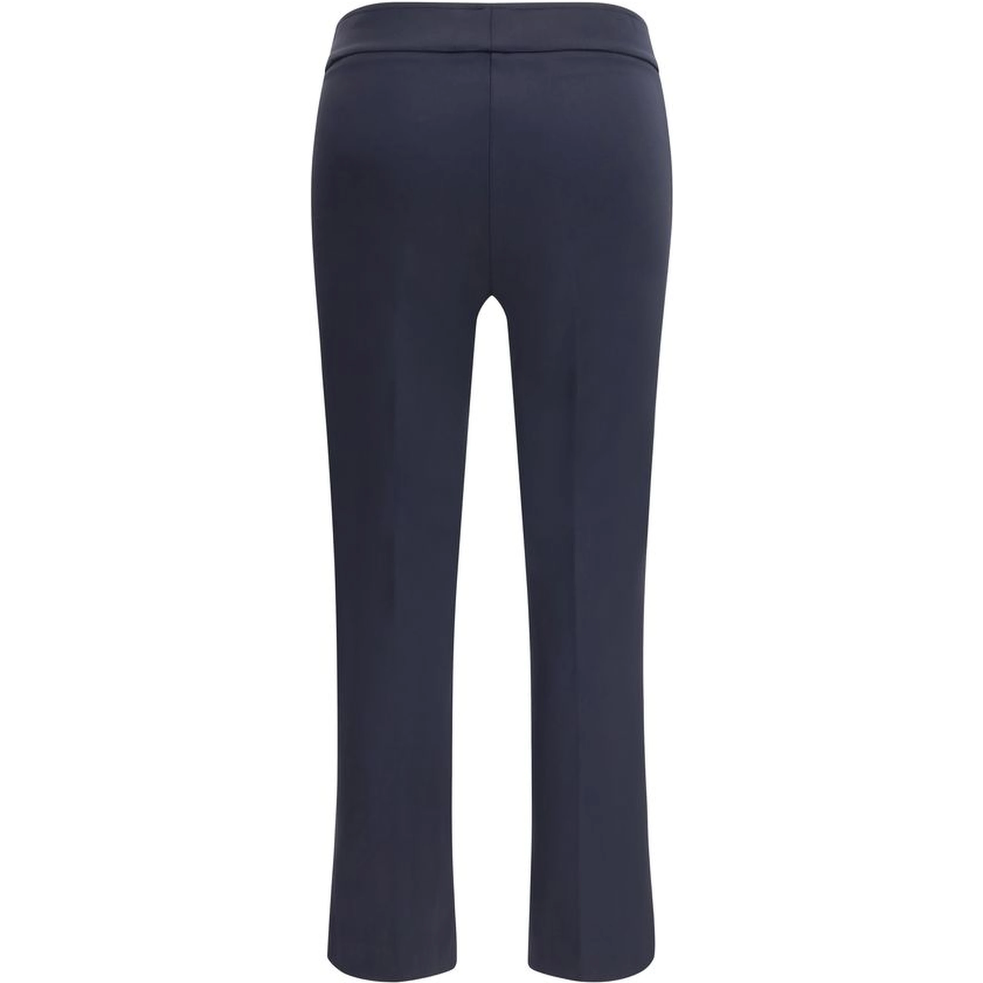 Blue Polyamide Casual Pants
