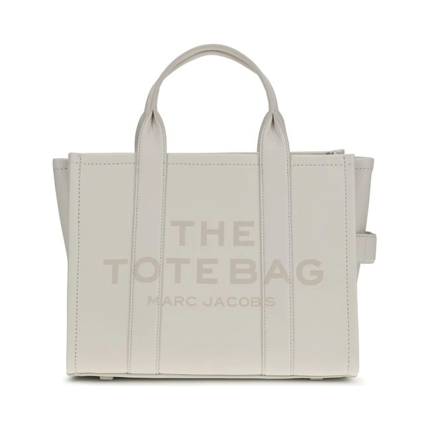 White Calf Leather Bos Taurus Handbag