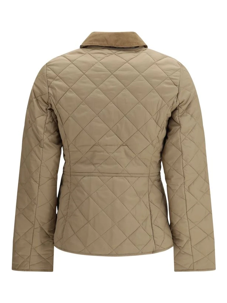 Beige Polyester Coat alternative