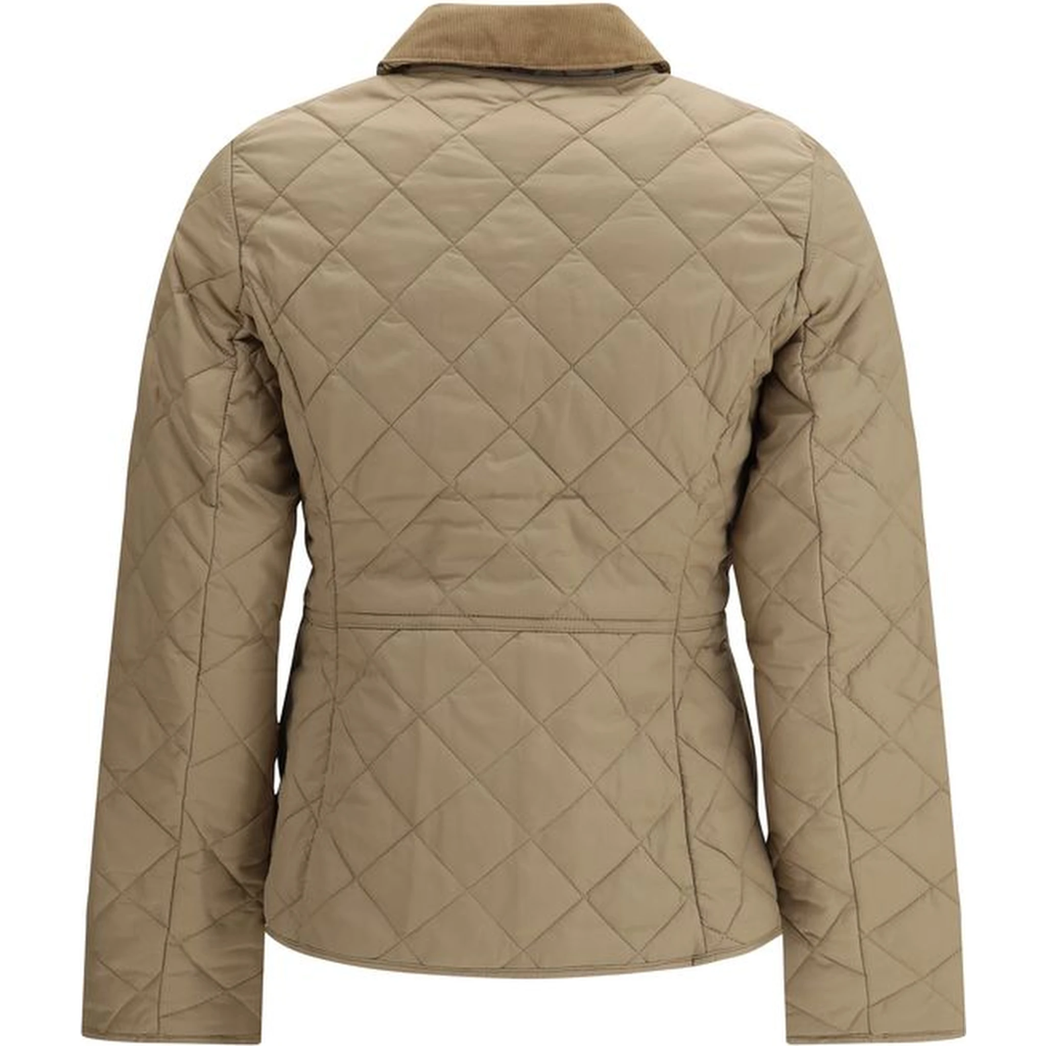 Beige Polyester Coat