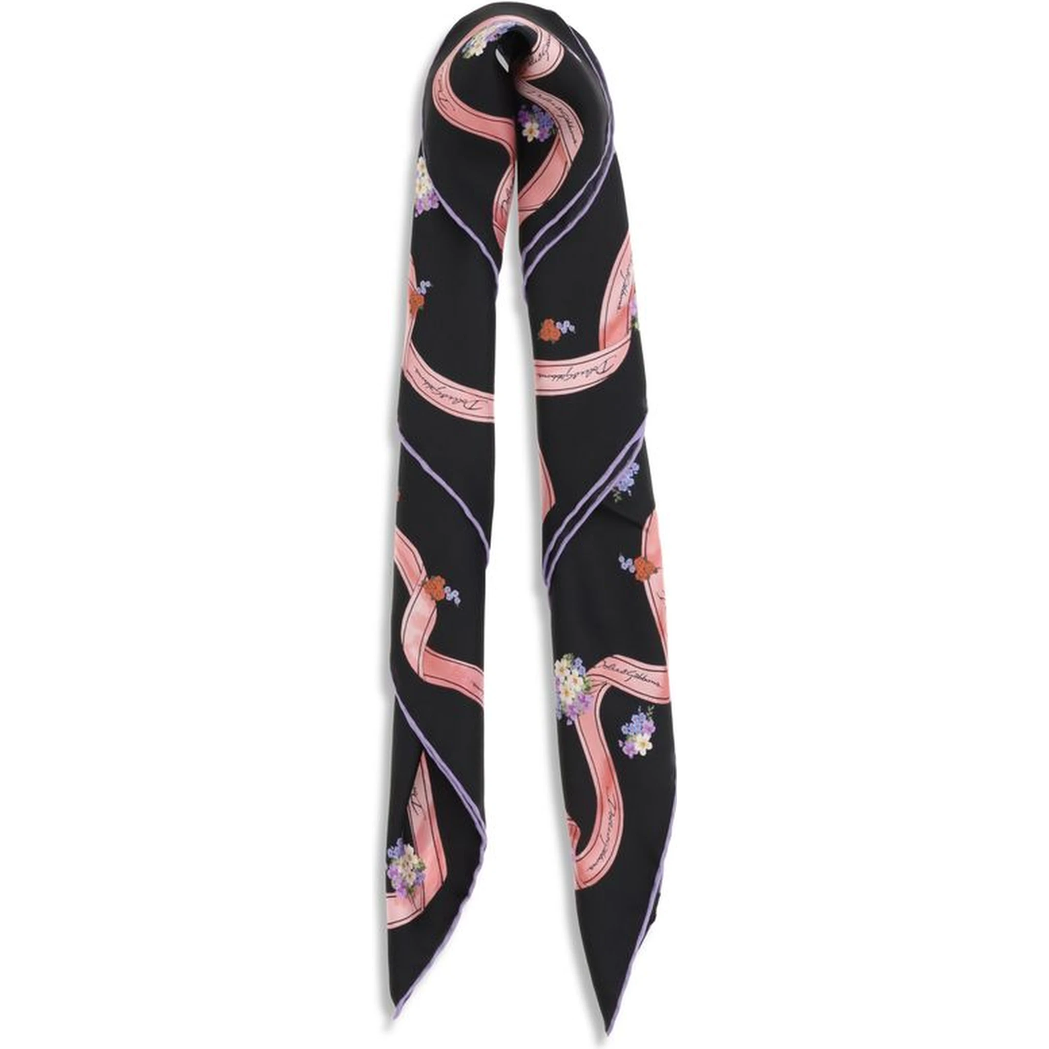 Multicolor Silk Scarf